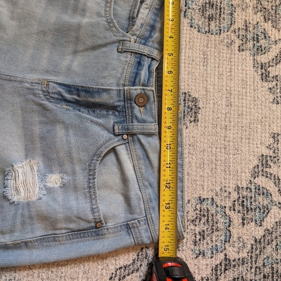 Sound/Style dissestresed comfort stretch Mide rise blue jeans size 4 - Picture 4 of 6